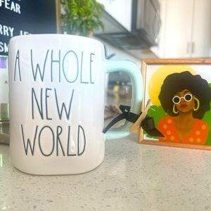 Rae Dunn Disney Princess Collection “A WHOLE NEW WORLD”Mug